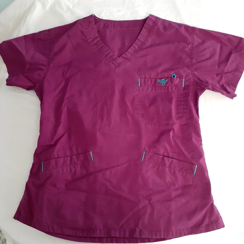 IGUANA Nursing Nurse's Uniform Scrubs Scrub Top